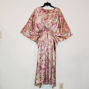 Midnight Velvet Caftan Dress one size